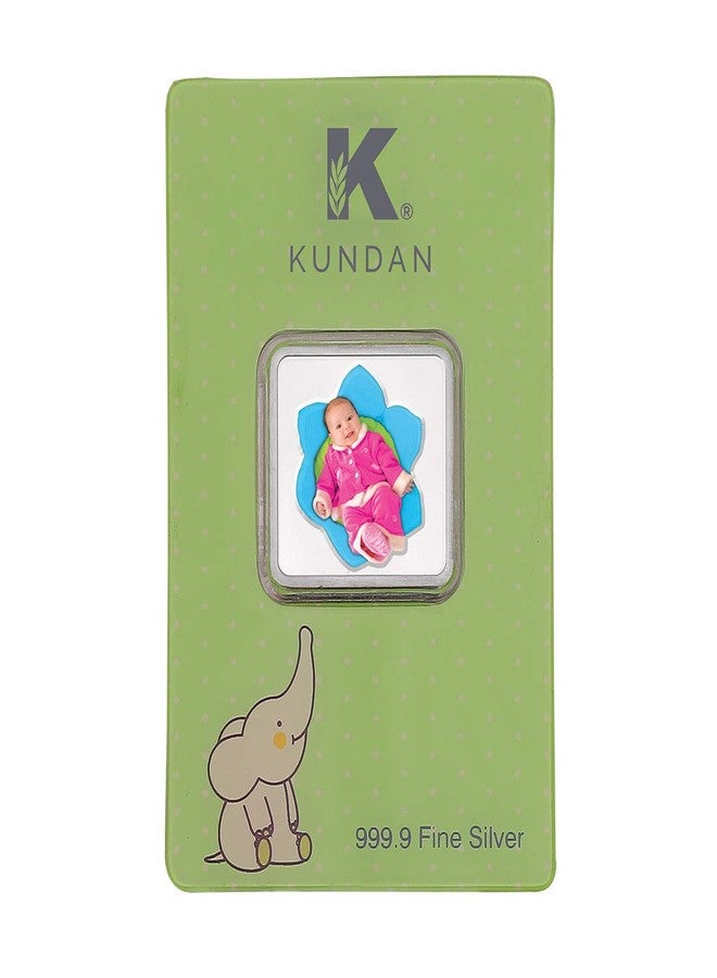 Kundan 10 g (999.9) Silver Baby Precious Bar - Image 3