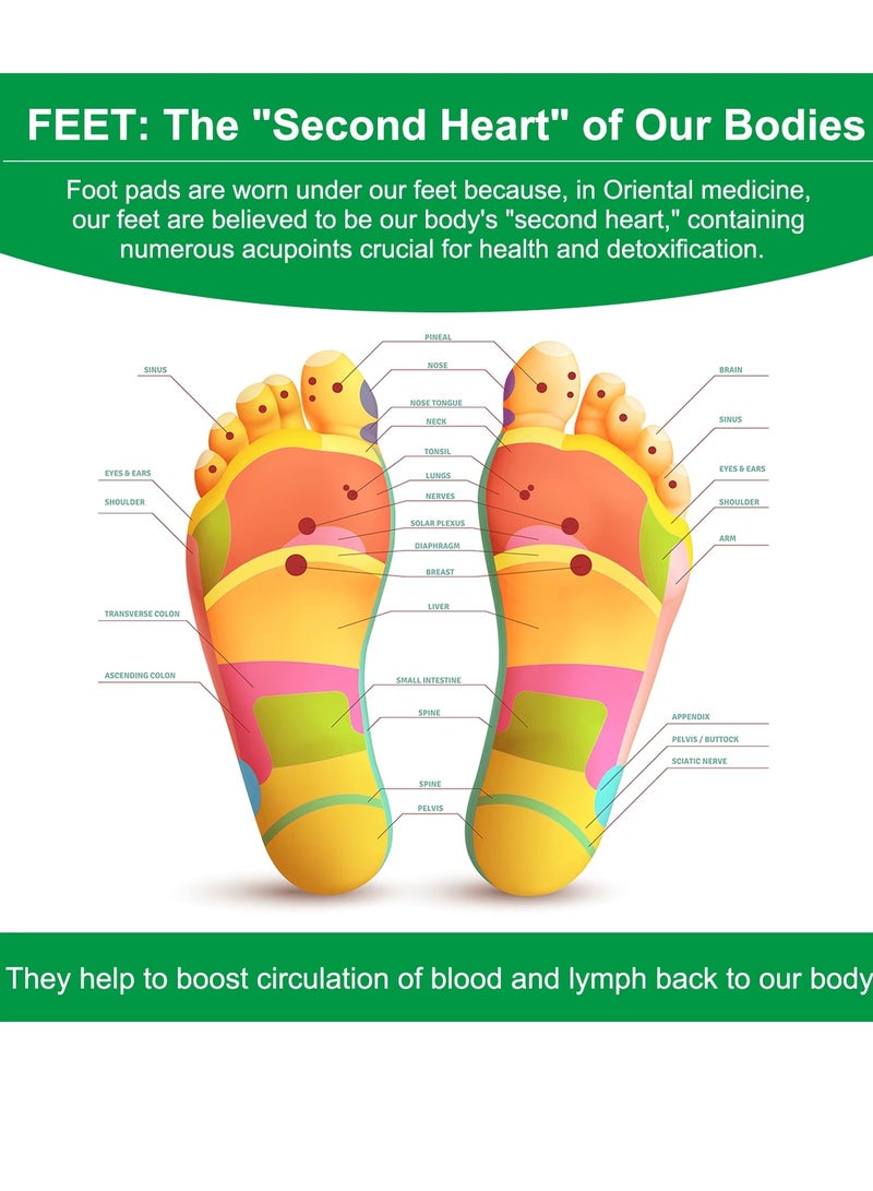 Sefudun 10 Pcs Rosemary Deep Cleaning Foot Patches Foot Detox Pads to Remove Toxins Deep Cleansing Foot Pads Natural Bamboo Vinegar Ginger Powder Foot Pads for Foot Care Adhesive Sheets for Relieve Stress Improve Sleep Detox Foot Pads - Image 4