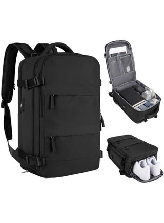 Large travel backpack, unisex, casual backpack, handbag, hiking backpack, outdoor sports backpack, travel essentials (black) - pzsku/Z421FD6BBD3BA6A961AD6Z/45/1749102864/9b211030-f5ba-4a89-ae5e-a55b673ffe2d