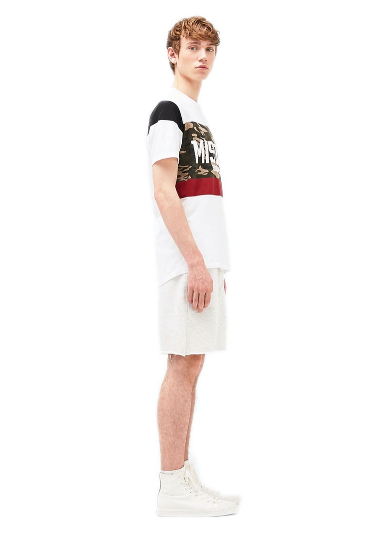 LOUD UNIVERSE Men's Cotton Bermuda Shorts with Drawstring – Casual Lightweight Knee-Length Summer Shorts  - Image 5