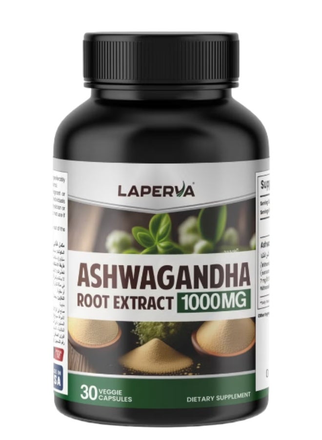 Laperva Ashwagandha Root Extract 1000 mg- 30 Tablets, Pack of 2 - Image 2