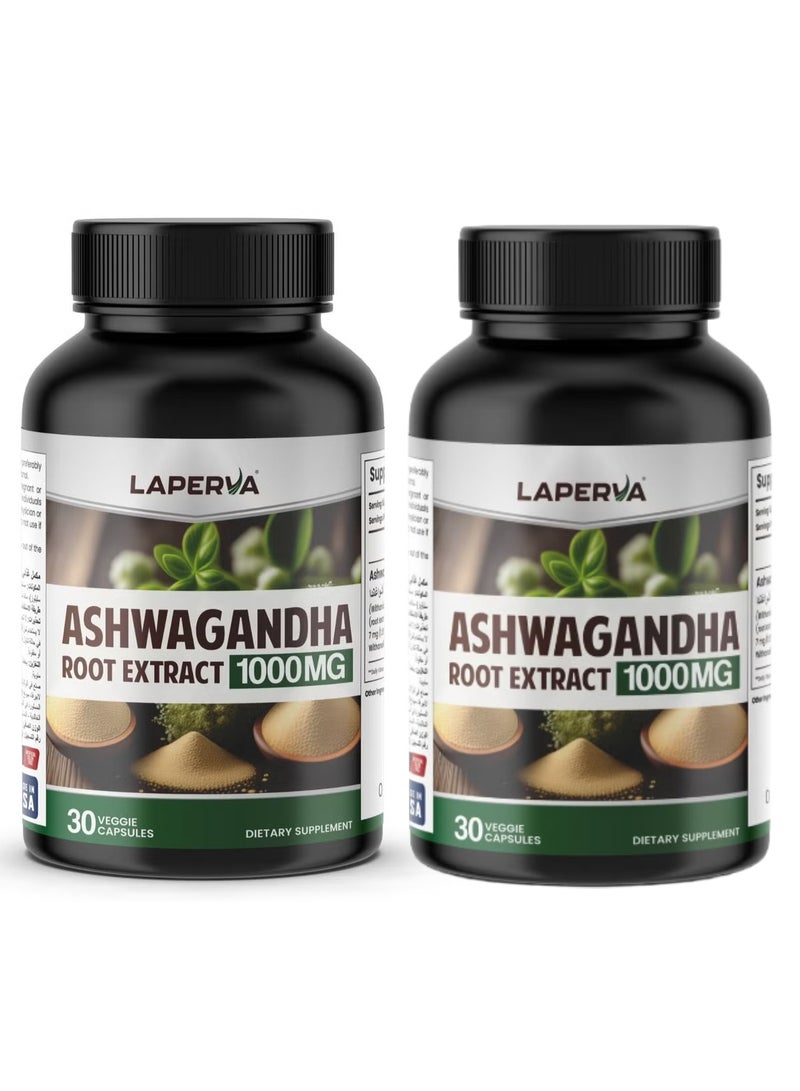 Laperva Ashwagandha Root Extract 1000 mg- 30 Tablets, Pack of 2 - Image 5