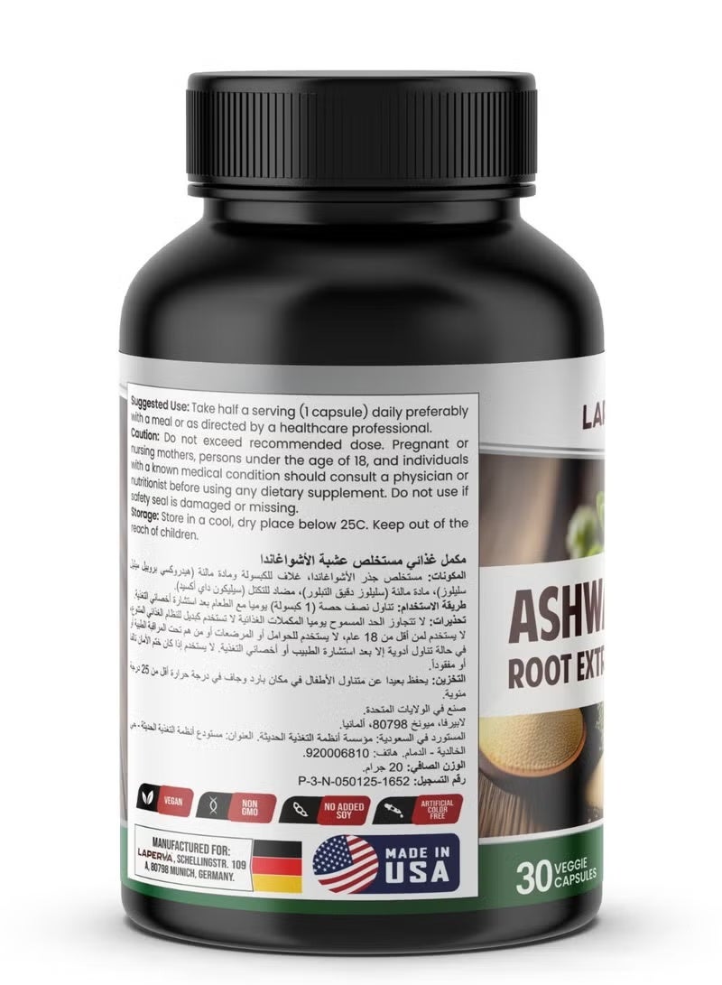 Laperva Ashwagandha Root Extract 1000 mg- 30 Tablets, Pack of 2 - Image 3