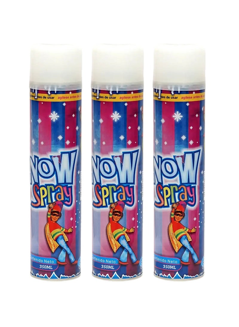 Yuwell 12-Piece Party Snow Spray Set 350ML Each Snow Spray - Image 3