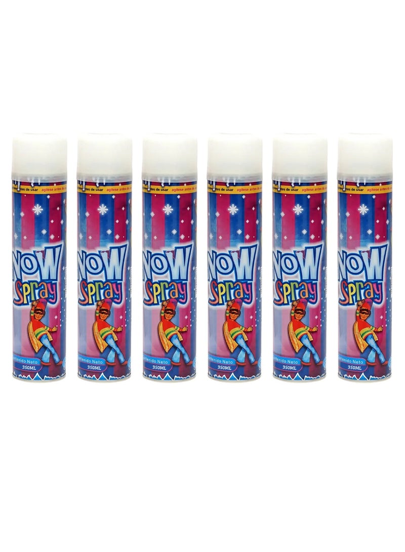 Yuwell 12-Piece Party Snow Spray Set 350ML Each Snow Spray - Image 2