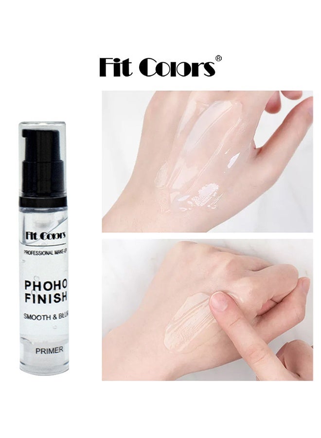 Fit Colors برايمر مكياج الوجه غير المرئي ، برايمر قاعدة ماكياج غير لامع للوجه ، مصغر المسام ، حشو ممحاة المسام بدون مسام ، برايمر مكياج للتحكم في الزيت لإخفاء التجاعيد والخطوط الدقيقة - Image 3