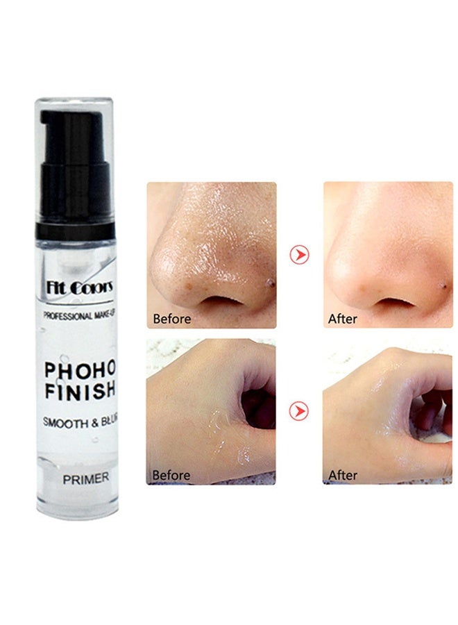 Fit Colors برايمر مكياج الوجه غير المرئي ، برايمر قاعدة ماكياج غير لامع للوجه ، مصغر المسام ، حشو ممحاة المسام بدون مسام ، برايمر مكياج للتحكم في الزيت لإخفاء التجاعيد والخطوط الدقيقة - Image 2