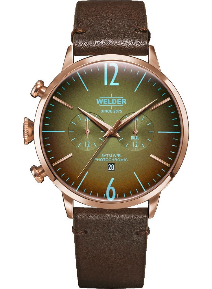 Welder Moody Watch WWRC314 Men's Wristwatch 45 mm Leather Strap - Image 1