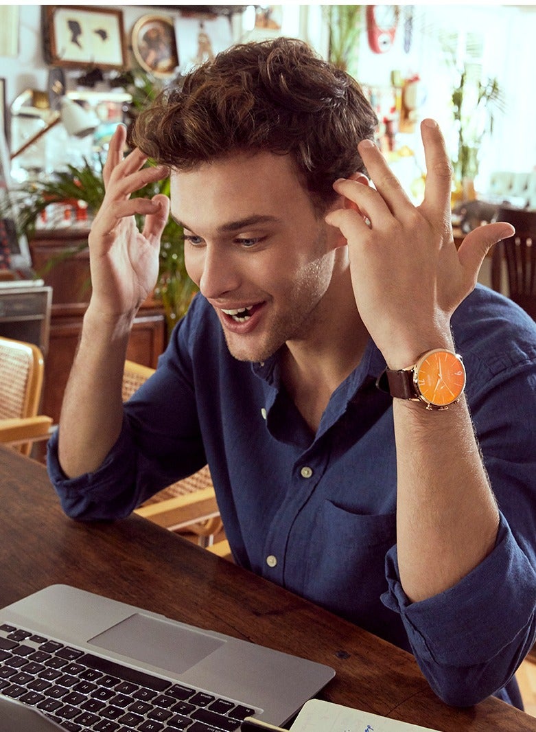 Welder Moody Watch WWRC314 Men's Wristwatch 45 mm Leather Strap - Image 3