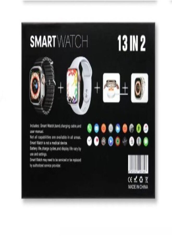 Marakoko - 13 in 2 Smart Watch With Multiple Replaceable Straps - Image 1