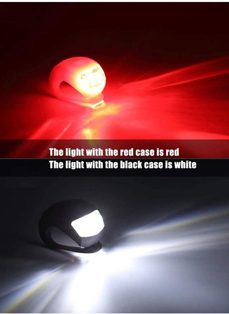 Y&D - Bike Lights Front and Back, Headlight Taillight Bicycle Set with Waterproof Silicone Housing For Cycling Safety - Image 1