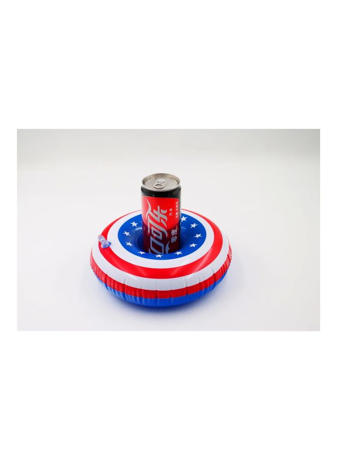 NIBEMINENT Printed Inflatable Pool Cup Holder 22x5x22cm - Image 2