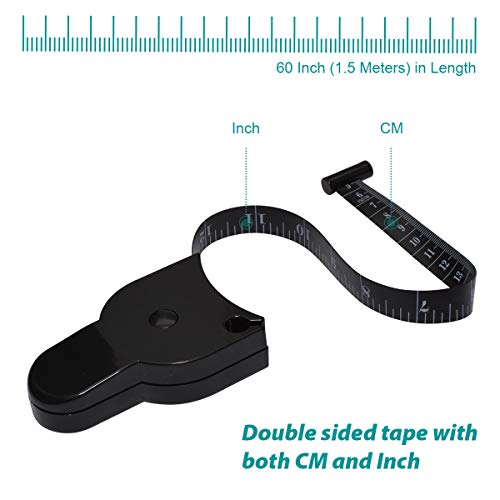 RayTour Body Measuring Tape Body Tape Measure for Tailor Fabric Body Waist Measurement - Image 2