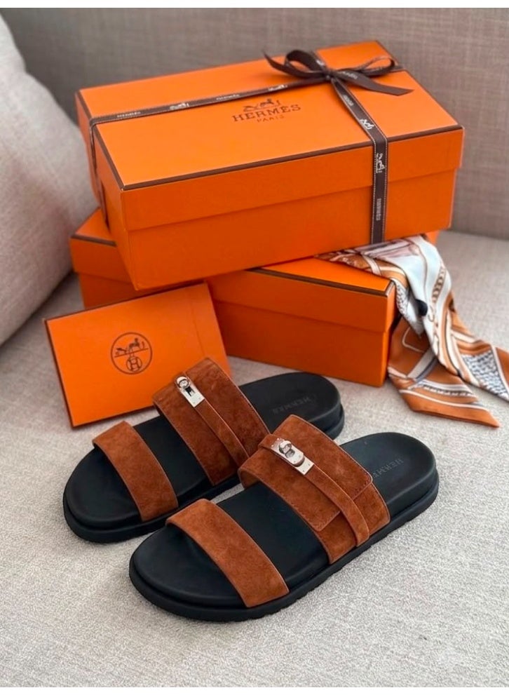 Hermes H24 Hermes Paris Jackson Mens Sandal - Image 1