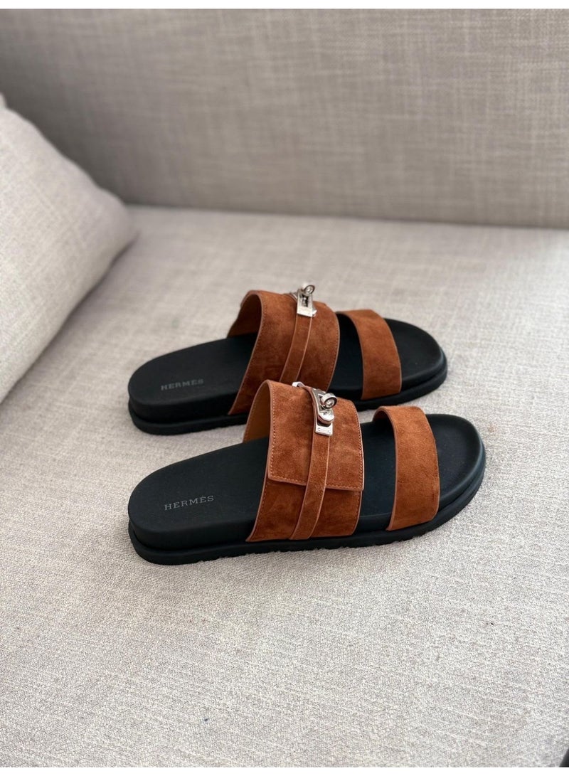 Hermes H24 Hermes Paris Jackson Mens Sandal - Image 2