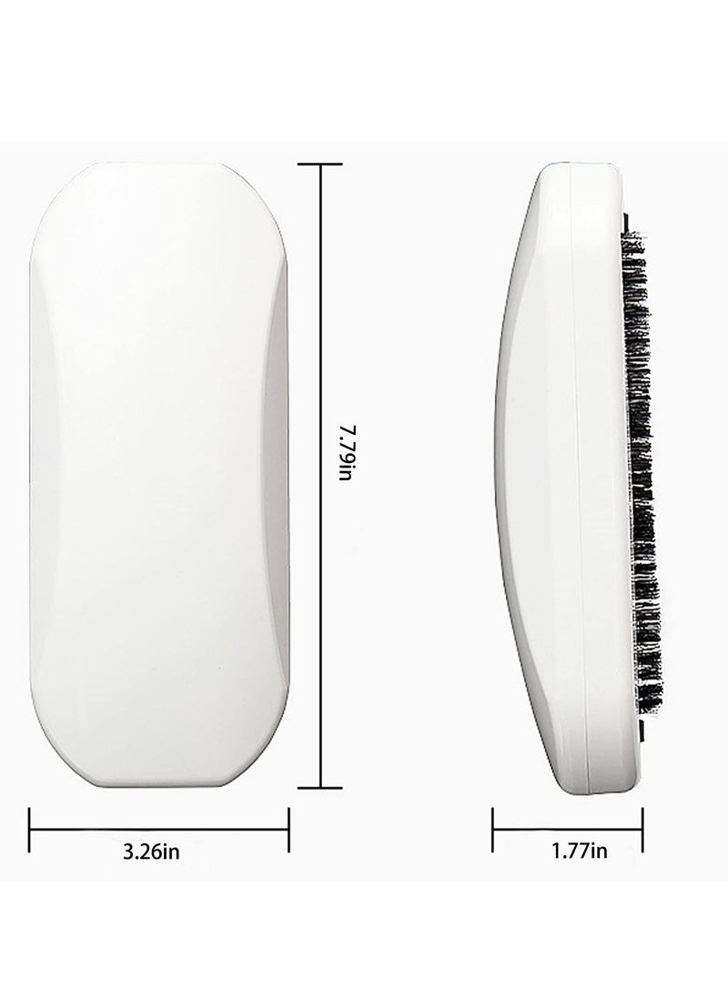 SYOSI - SYOSI 2 Pcs Crumb Sweepers, Reusable Handheld Table Crumb Sweeper, Nutshell Soft Bristles Debris Collector for Table Mat Bed Sofas Clothes Sheets Cleaning - Image 1