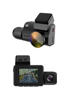 Iwin Iwin Dash Cam M800A with 4K resolution, front, rear, and indoor photography, and a GPS system  - Image 2