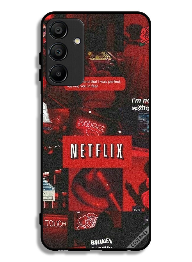 Covernex Samsung Galaxy A15 5G Protective Case Cover Netflix Tags - Image 1