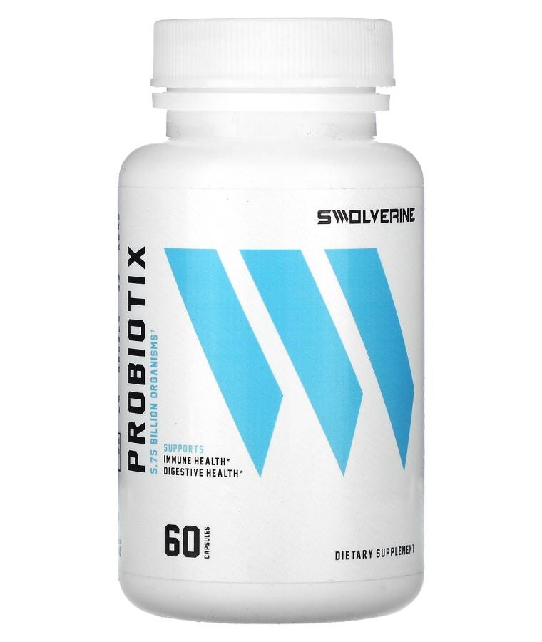 Swolverine Probiotix 60 Capsules (9 mg per Capsule)