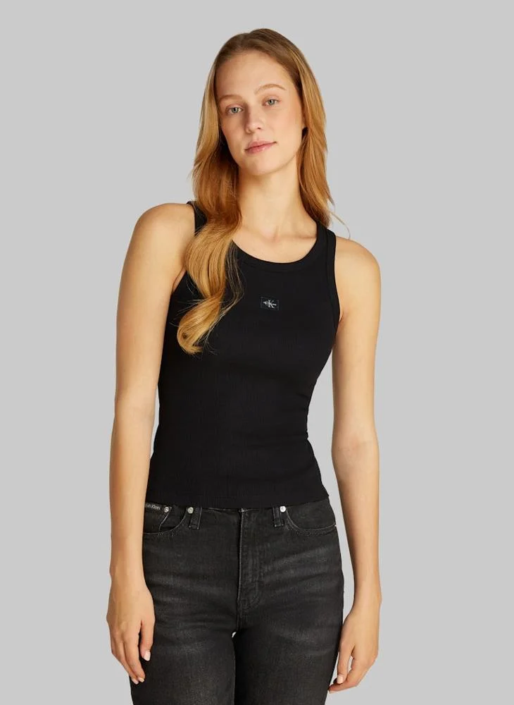 Calvin Klein Jeans Ribbed Tank Top