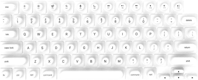 Keyboard for Long Nails 2/3/5set Long Nail Keyboard Cover Raised Keyboard Protector Compatible with Pro(2set) - Image 1