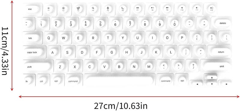 Keyboard for Long Nails 2/3/5set Long Nail Keyboard Cover Raised Keyboard Protector Compatible with Pro(2set) - Image 3