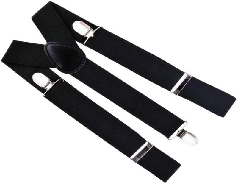 RR DESIGN suspenders for boys, kids,men and women (black, 9-15 yrs) - Image 2
