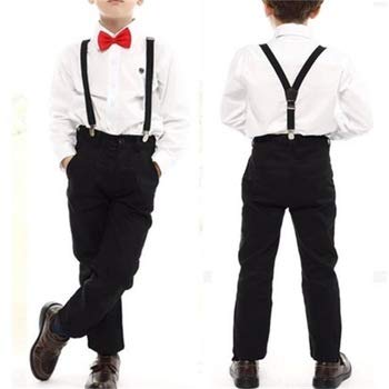 RR DESIGN suspenders for boys, kids,men and women (black, 9-15 yrs) - Image 5