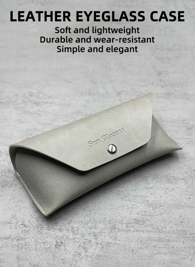 Sun Portable Glasses Case, Flexible Sunglasses Pouch, Slim Design, Unisex Horizontal Glasses Case - Image 2