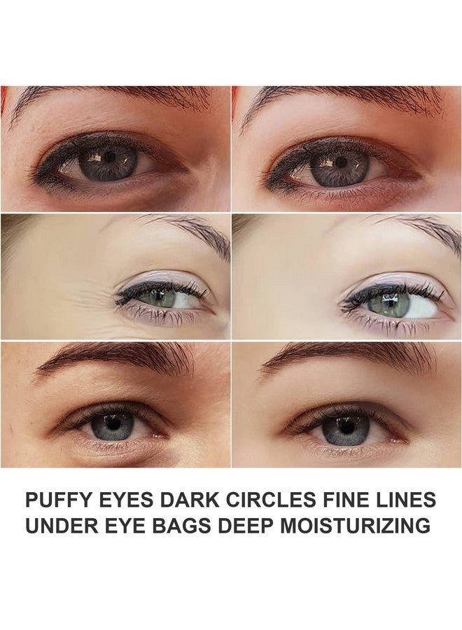 Reengull Pink Collagen Eye Mask 30 Pairs Crystal Gold Under Eye Patches For Puffy Eyes And Dark Circles Look Less Tired And Reduce Wrinkles And Fine Lines (Pink) - Image 3