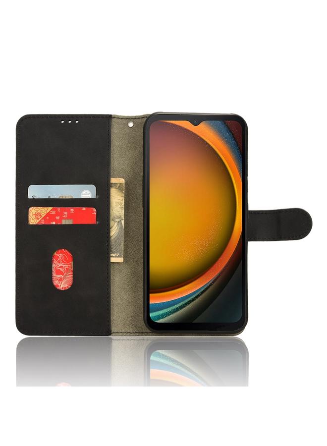 اس-توب جراب لهاتف Samsung Galaxy Xcover 7، جراب هاتف جلدي قابل للطي مغناطيسي بملمس الجلد - Image 4