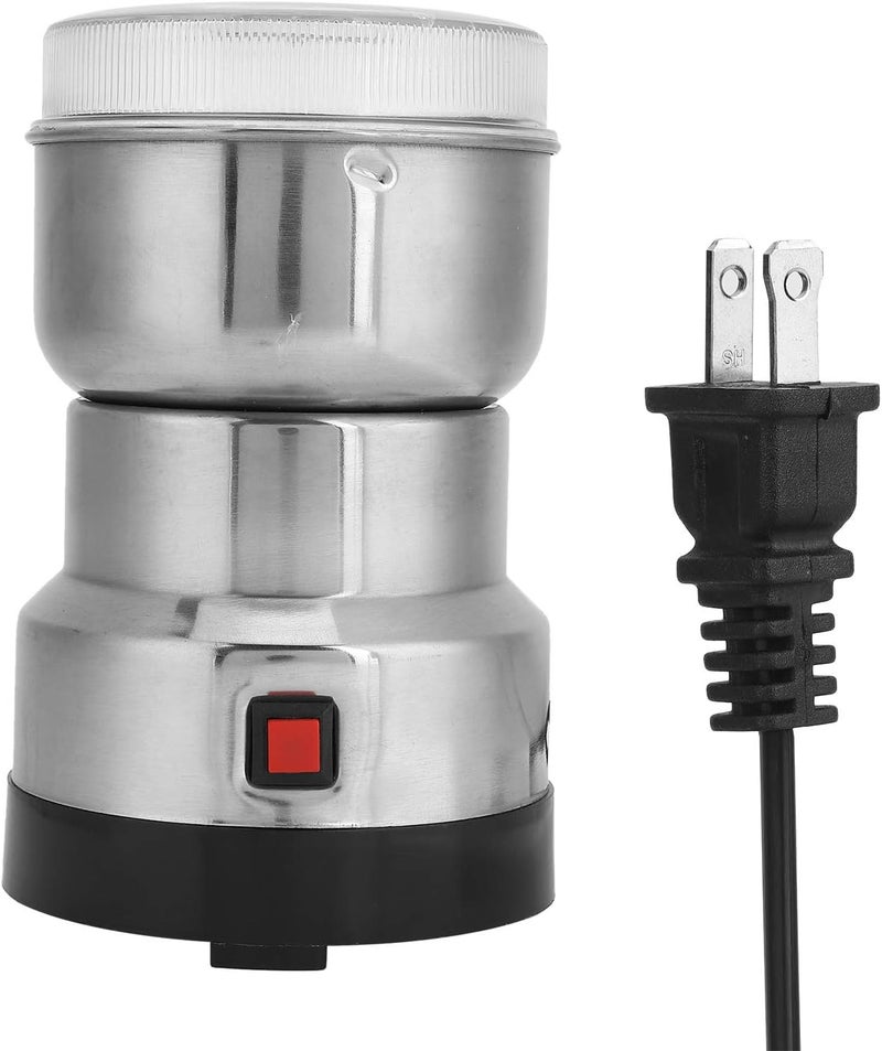 klarako Transparent Cover Multi Function Electric Coffee Grinder, Precision Electric Spice, for Kids Adults Home Party(American regulations (110V-240V)) - Image 3