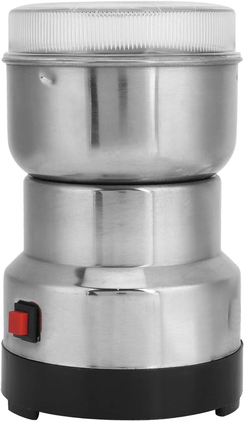 klarako Transparent Cover Multi Function Electric Coffee Grinder, Precision Electric Spice, for Kids Adults Home Party(American regulations (110V-240V)) - Image 1