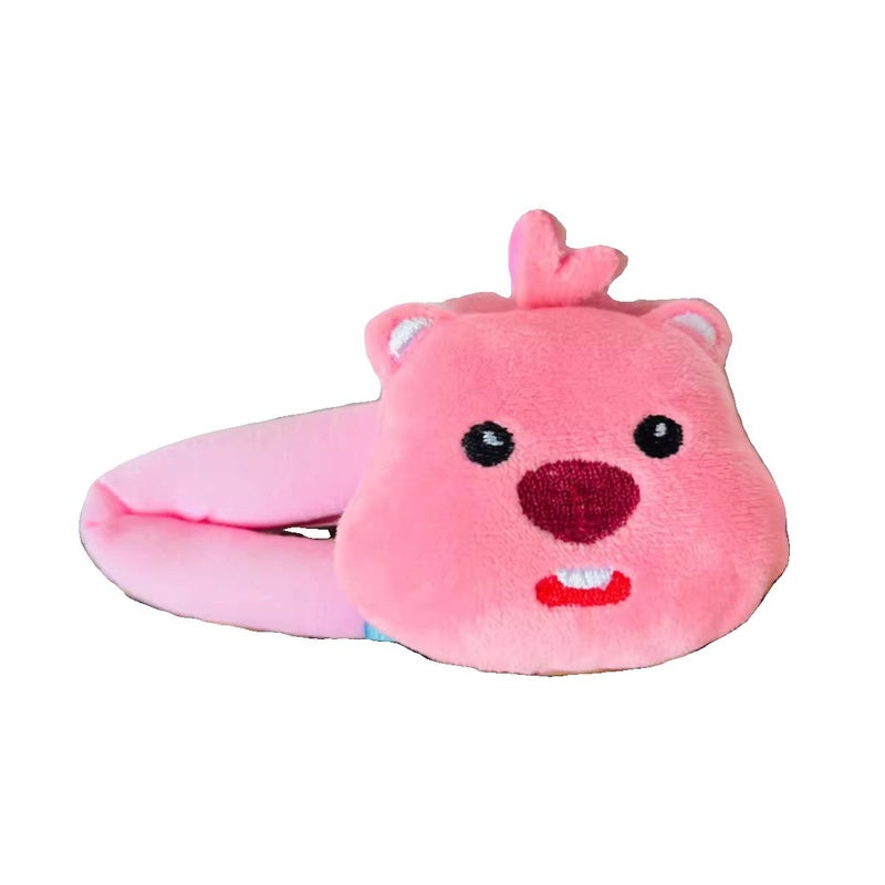 Loopy Little Beaver Plush Hair Clips Set - Image 5