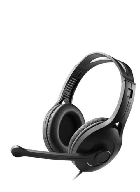 PUBG Video Game Headset Wired Easy-to-Connect with Microphone Volume Control and Noise Reduction Black