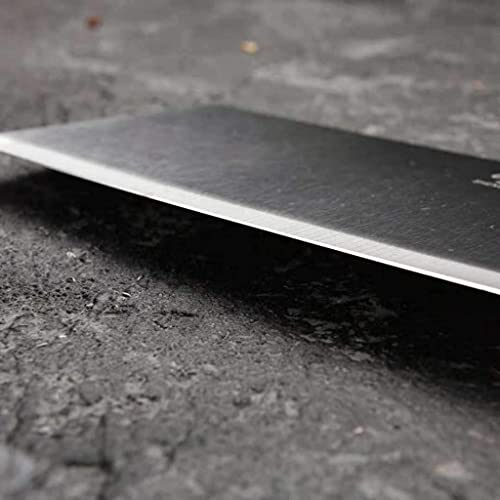 SHIDHMI Butcher Knife, 7 Inch Kitchen Knife Cut Bones, Professional Stainless Steel Cleaver with Comfortable Non-Slip Handle, Heavy Duty Blade Chopper for or Restaurant, Standard - Image 2