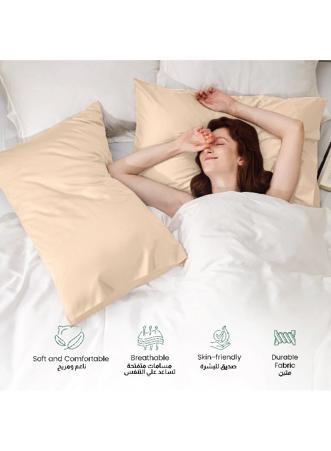 Rest Microfiber Pillow Cases 2 Piece Set 50X75Cm, 20X30 Inches Phone Pillow Cover Soft Brushed Supersoft Fabric Pillow Cases Standard Size  - Image 4