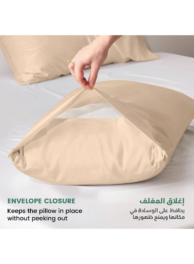 Rest Microfiber Pillow Cases 2 Piece Set 50X75Cm, 20X30 Inches Phone Pillow Cover Soft Brushed Supersoft Fabric Pillow Cases Standard Size  - Image 2