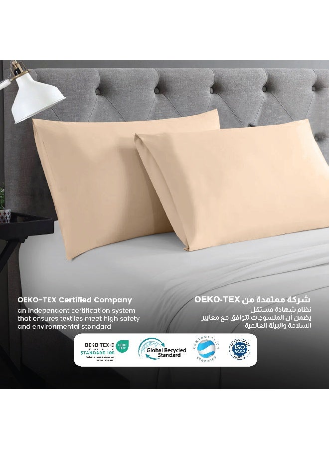 Rest Microfiber Pillow Cases 2 Piece Set 50X75Cm, 20X30 Inches Phone Pillow Cover Soft Brushed Supersoft Fabric Pillow Cases Standard Size  - Image 3