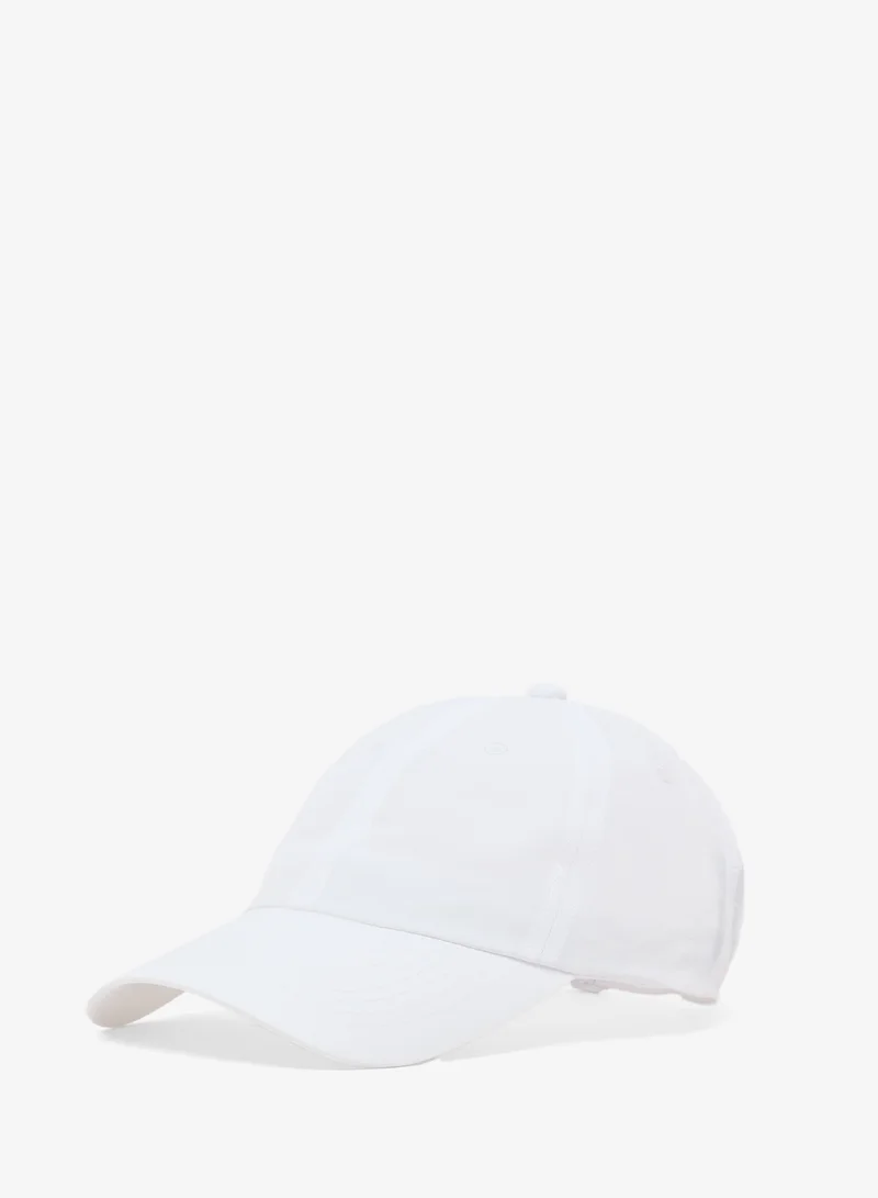 Ginger Solid White Cap