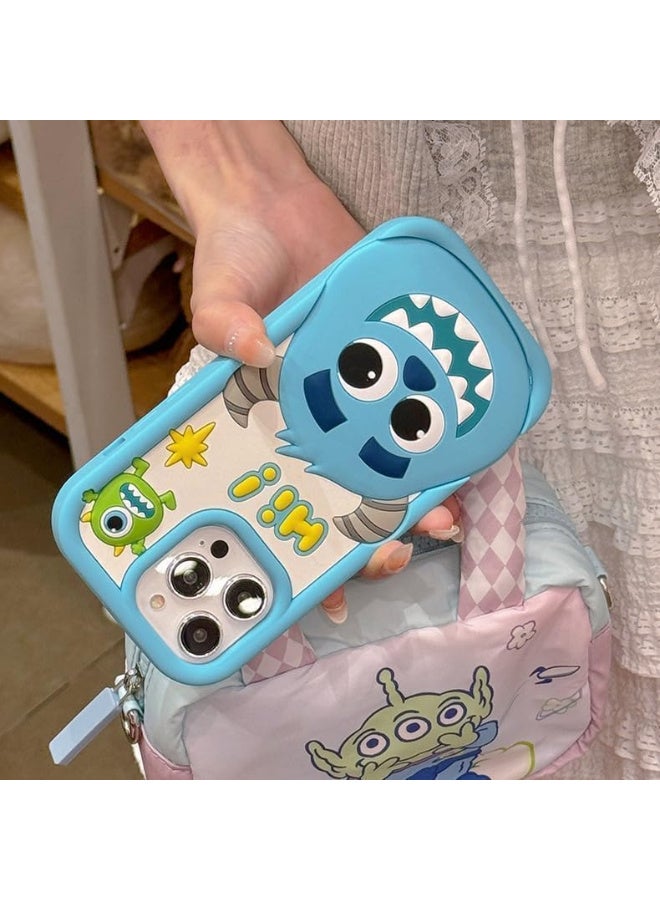 3D Cartoon Case for iPhone 14 Pro Max / 15 Pro Max, All-Round Protection, Anti-Slip Cover - Image 4