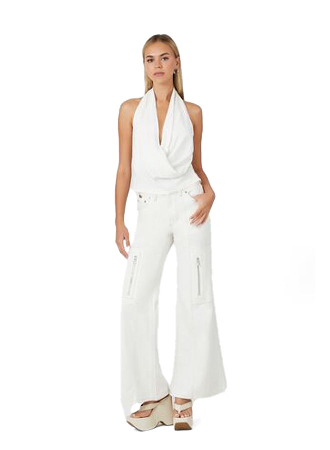 FOREVER 21 Cowl Neck Halter Top - Image 3