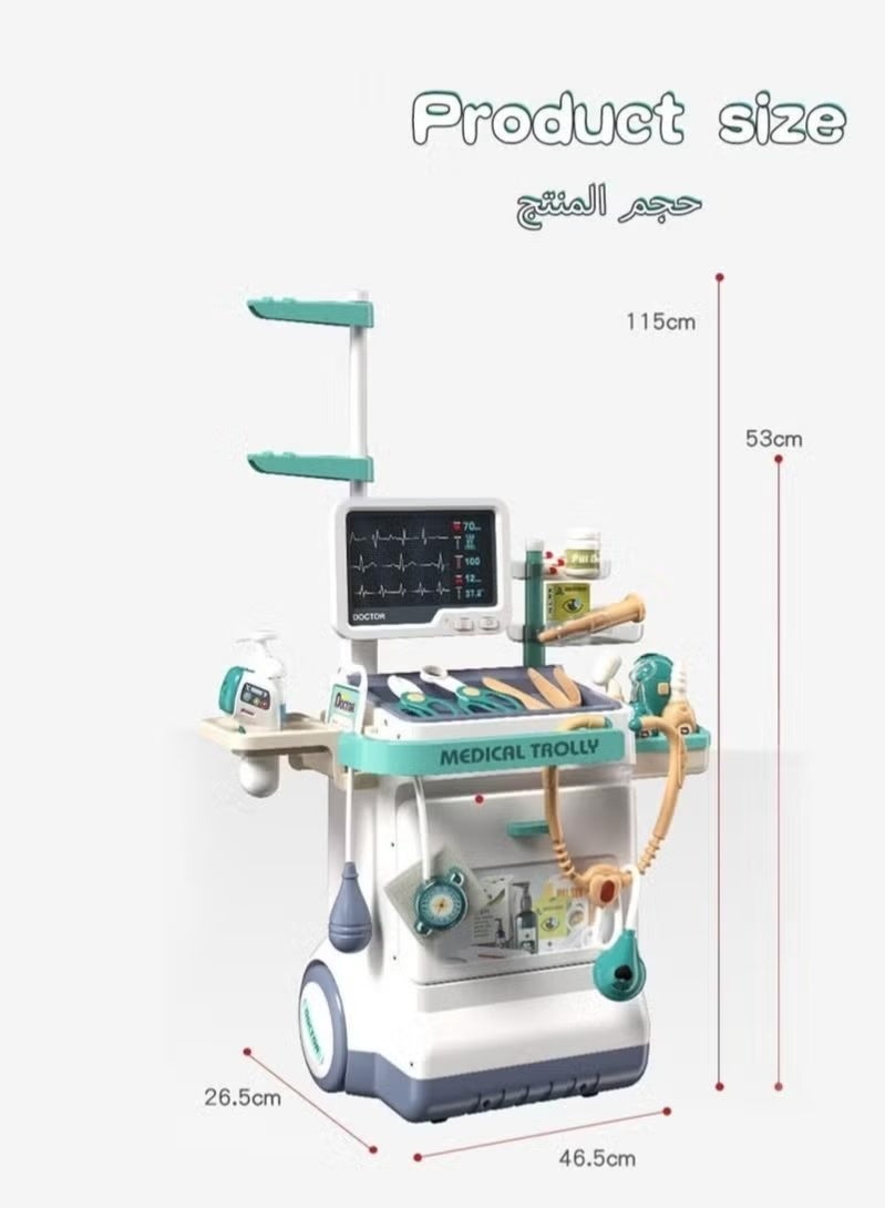 ألعاب الطبيب للأطفال، لعب الأدوار المنزلية، ألعاب واقعية كبيرة الحجم، ألعاب تعليمية واقعية للأطفال - Image 4