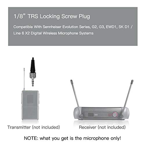 JK J K Pro Condenser Lavalier Lapel Microphone MIC-J 017 Compatible with Sennheiser Wireless Transmitter - Noise Cancelling Mic - Image 4