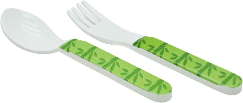 DINEWELL مجموعة ملاعق وشوك للأطفال من داينويل - ملعقة أرنب - Image 2