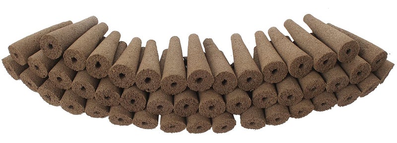 TISOHUGO TISOHUGO 50 Pack Grow Sponges Seed Starter Pods Growth Sponges Compatible with AeroGarden PHBalanced Refill Pods Gardening Accessories for Hydroponic Indoor Growing System 