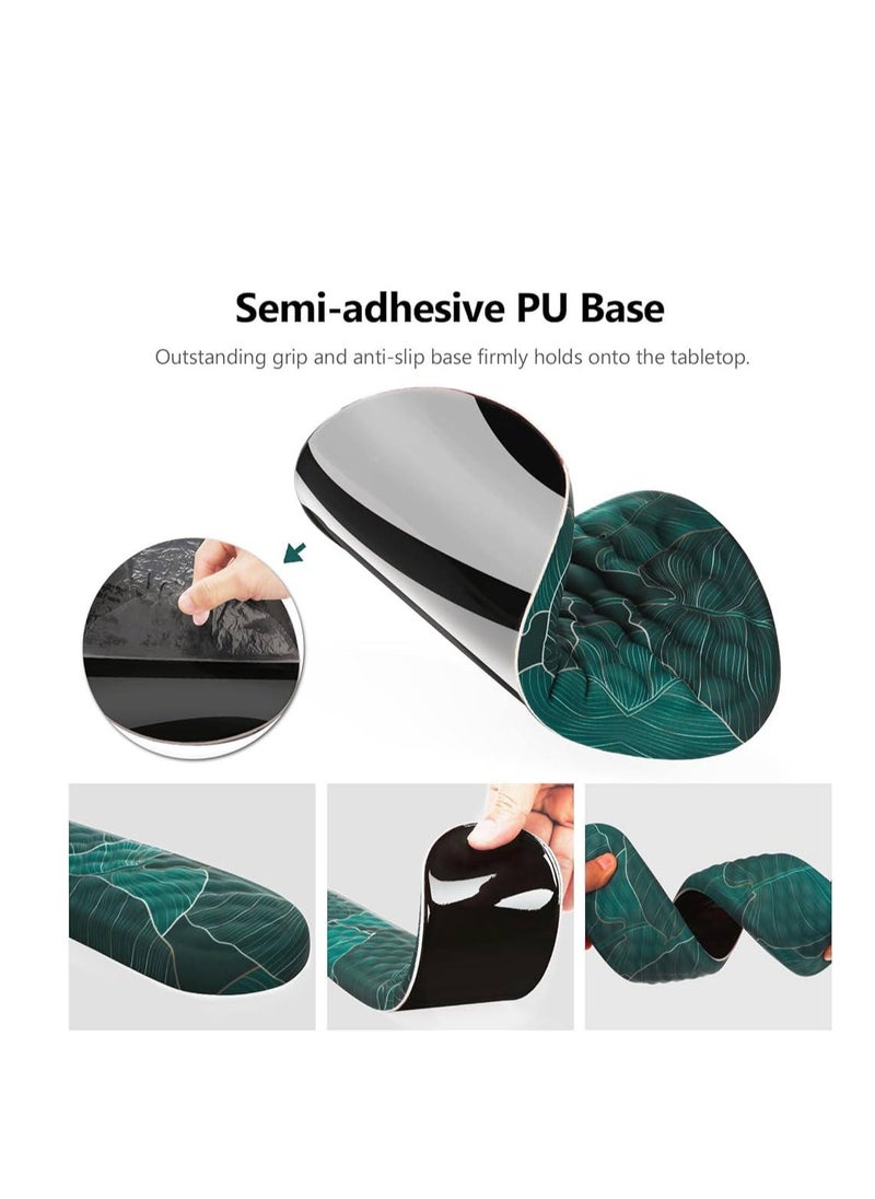 Generic - Mouse pad with Gel  foam Cushion - Ergonomic Mouse pad with Wrist Rest - Non-Slip & Waterproof - Memory Foam Mouse Mat with Wrist Pad, Hand Rest Gel Pad Mouse, Keyboard, Computer - Image 1