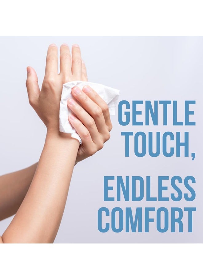 Nice Touch Facial Tissue - 2-Ply X 48 Cube Boxes of 100 Sheets Each - 4800 Premium Soft Feel and Absorbent Tissues for All Skin Types and any event
