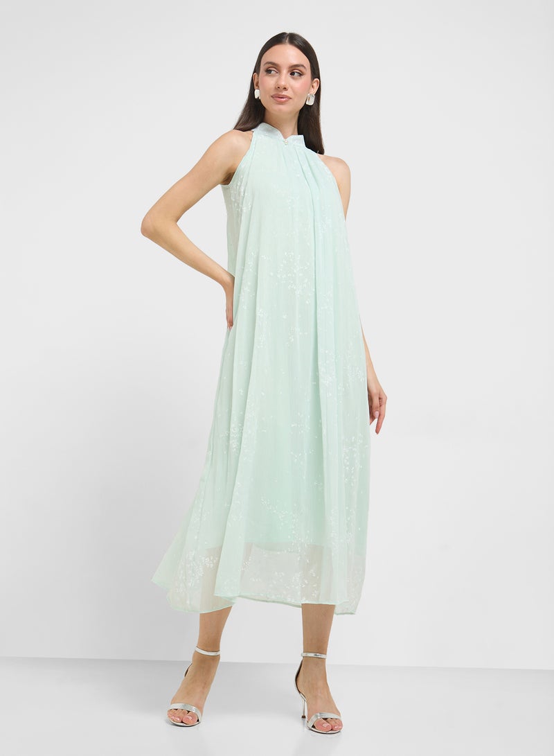 ELLA Dress With Halter Neck Detail  - Image 4