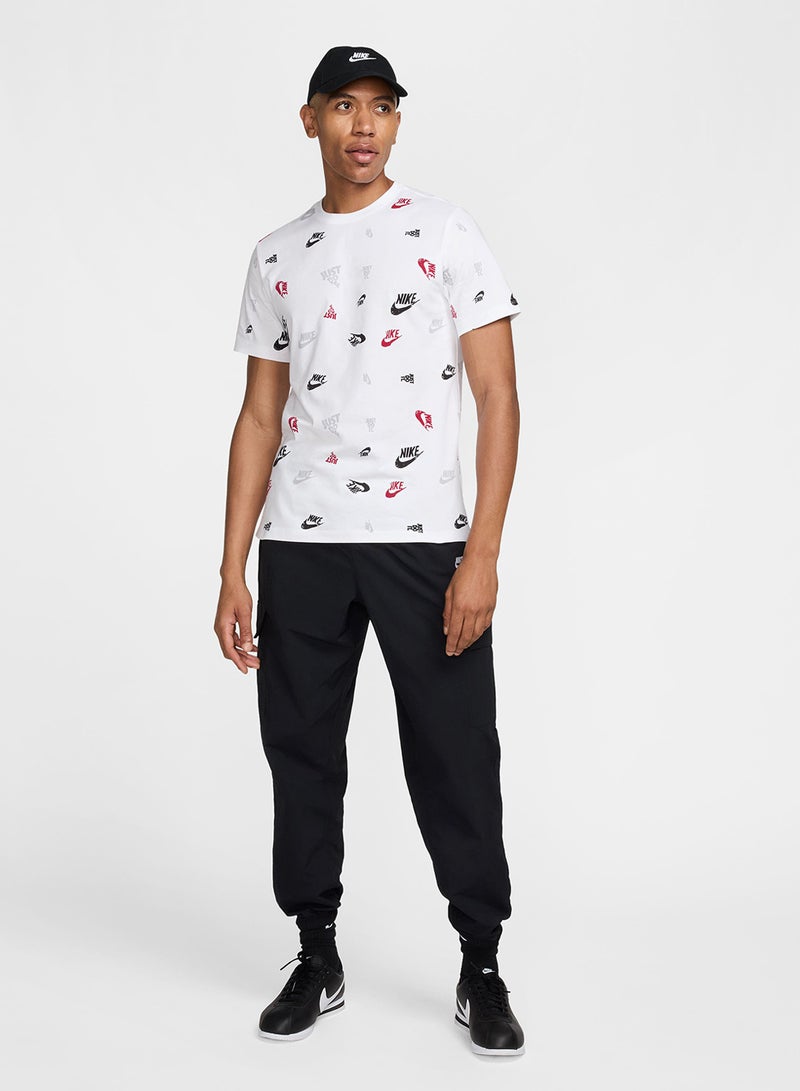 Nike تي شيرت مطبوع بالكامل من نيس و - Image 4